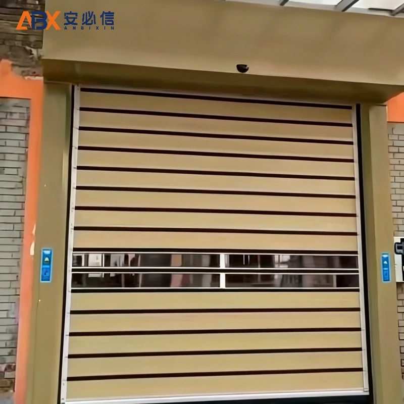 巴中铝制高速门